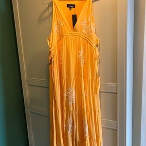 Brand new women’s lulus maxi dress